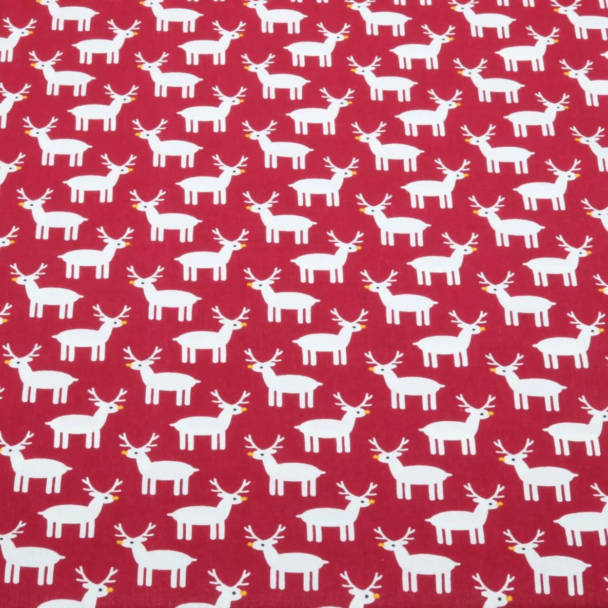 Weihnachtspopeline Rentiere Rot