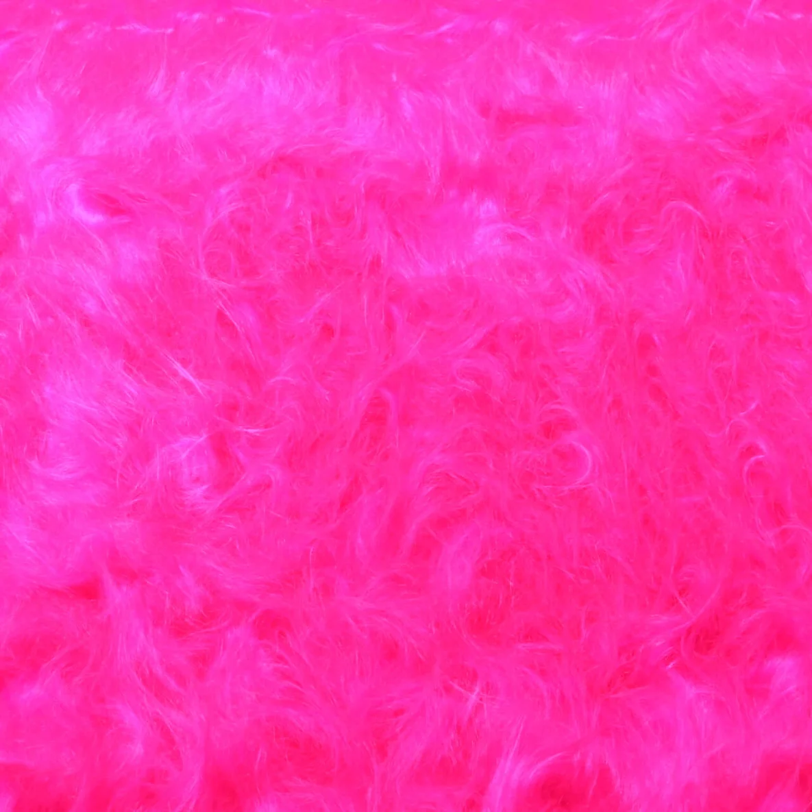 Zottel-Kunstfell Uni Pink