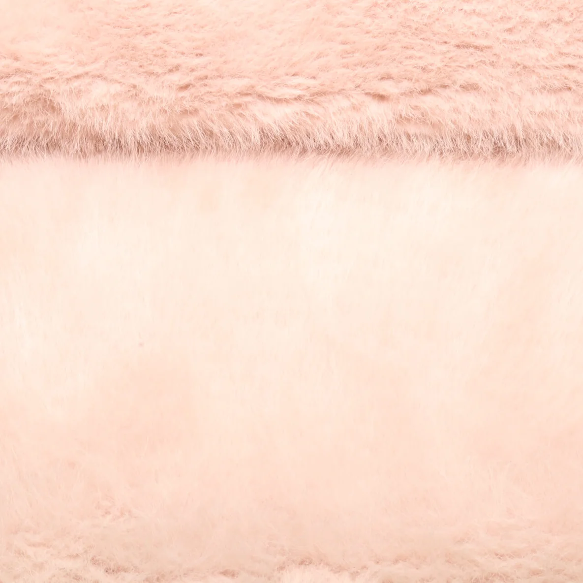 Zottelkunstfell Uni Rosa