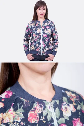 Gratis Schnittmuster Blousonkragen