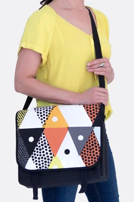 sewing pattern instruction shoulder bag messenger