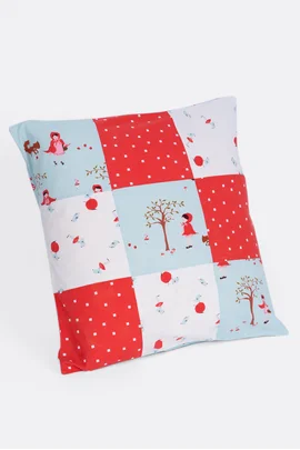 Schnittmuster gratis Patchworkkissen mit Nähvideo selber nähen