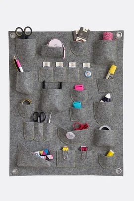 Schnittmuster Freebie Wandutensilo Filz nähen