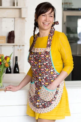 Schnittmuster Freebie Handmadekultur Schürze nähen