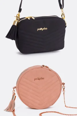 Schnittmuster Schultertasche rund eckig Circle Bag