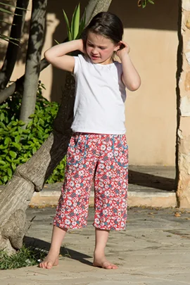 Schnittmuster Sommer Kinderhose Nähanleitung