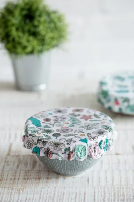 Nachhaltig Nähen Schüsselabdeckung