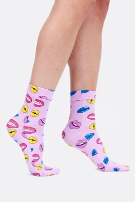 Schnittmuster Jerseysocken Stoffreste Nähanleitung