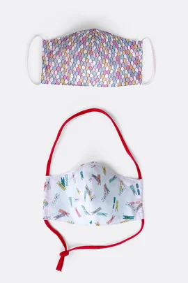 Schnittmuster Behelfsmaske nähen Varianten