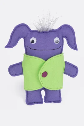 Schnittmuster gratis Monster Kuscheltier