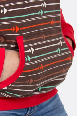 Schnittmuster kostenlos Kängurutasche für Kindershirts