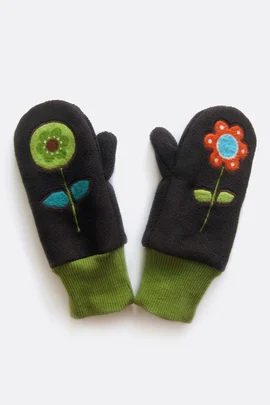 Schnittmuster Freebie Kinder-Handschuhe mit Applikation Nähanleitung