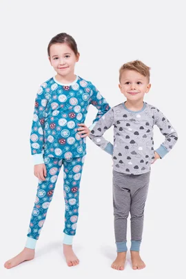 Schnittmuster Kinder Schlafanzug Jungen Mädchen nähen