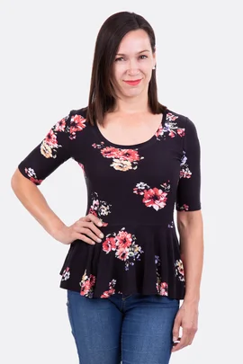 Schnittmuster Schösschen runder Ausschnitt selber nähen