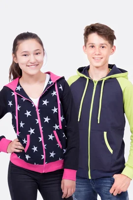 Schnittmuster Teenie Kapuzenjacke Jungen Mädchen nähen