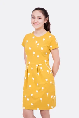 Schnittmuster Teenie Tulpenkleid nähen