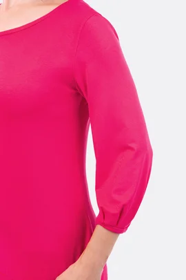 Nähanleitung Dreiviertel Ärmel mit Falten - kostenloses Schnittmuster