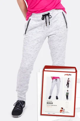 Papierschnittmuster Roxie Jogginghose selber naehen