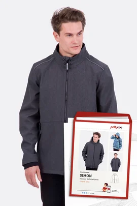 Papierschnittmuster Simon Softshelljacke selber naehen