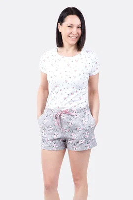 Schnittmuster Damenshorts Shirt Pyjama selber nähen