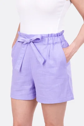 Paperbag Shorts Selbernähen mit Anelitung und Schnittmuster