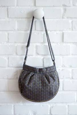 Schnittmuster Hobo Bag Umhängetasche rund selber nähen