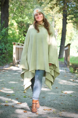 Poncho selber nähen Nähanleitung