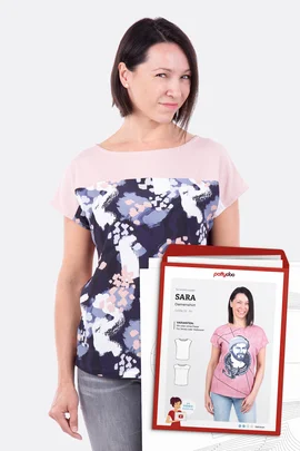 Papierschnittmuster Sara Damenshirt selber naehen