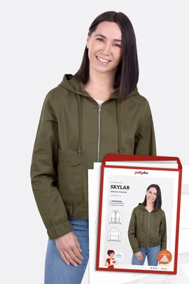 Papierschnittmuster Skylar Damen Anorak