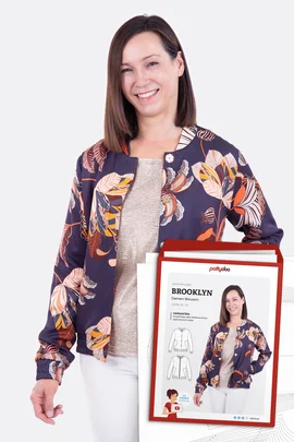 Papierschnittmuster Brooklyn Blouson selber naehen