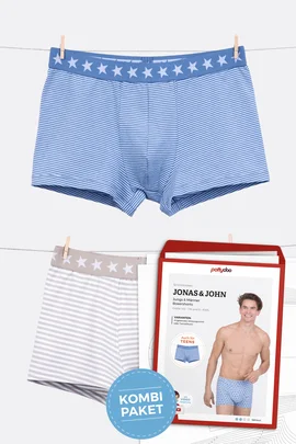 Papierschnittmuster Jonas John Boxershorts selber naehen