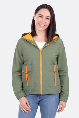 Schnittmuster Anorak Damenjacke Memory Stoff selber nähen