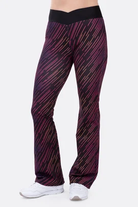 Schnittmuster Leggings Flared mit Wickelbund nähen