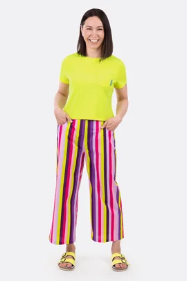 Culotte Sommerhose aus Baumwollstoff selbernähen Schnittmuster