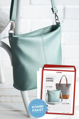 Papierschnittmuster Annie & Louise Tasche selber nähen
