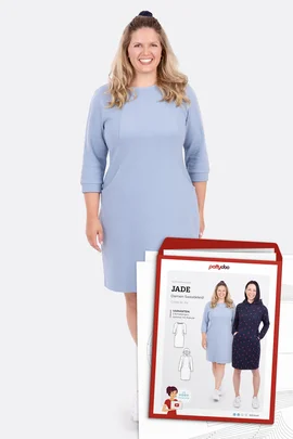 Papierschnittmuster Jade Sweatkleid selber nähen
