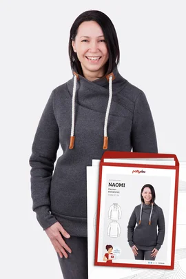 Papierschnittmuster Naomi Sweatshirt selber naehen