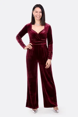 Schnittmuster Overall Stretchsamt selber nähen 