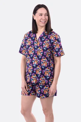 Schnittmuster Pyjama Shorts Webware nähen
