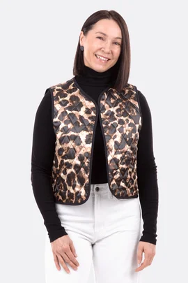 Weste Schnittmuster für Damen aus Steppstoff nähen