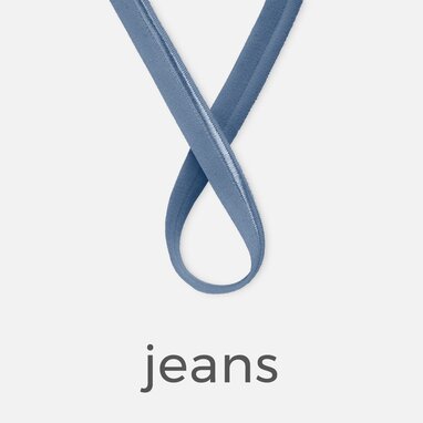 Paspelband elastisch Breite 10mm Länge 2m Jeans