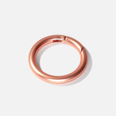 Ring Schnappverschluss 25 mm Kupfer