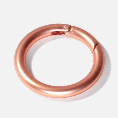 Ring Schnappverschluss 40 mm Kupfer