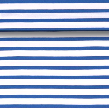 Bio-Jersey Ice Cream Stripes Streifen blau blueberry