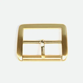 Gürtelschnalle 40 mm Gold