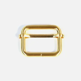 Leiterschnalle 25 mm Gold