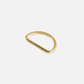 D-Ring 40 mm Gold