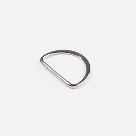 D-Ring 40 mm Silber