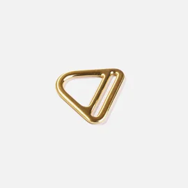 D-Ring mit Steg 40 mm Gold