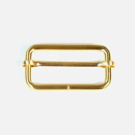 Leiterschnalle Taschen Zubehoer 40 mm Gold